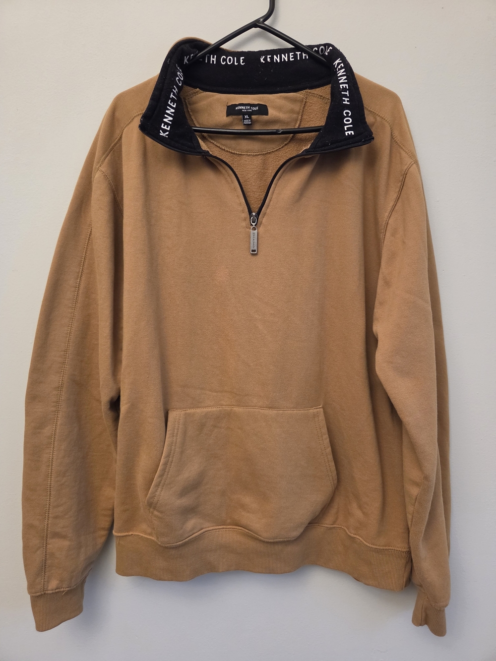 Kenneth Cole Men's Quarter Zip Pullover